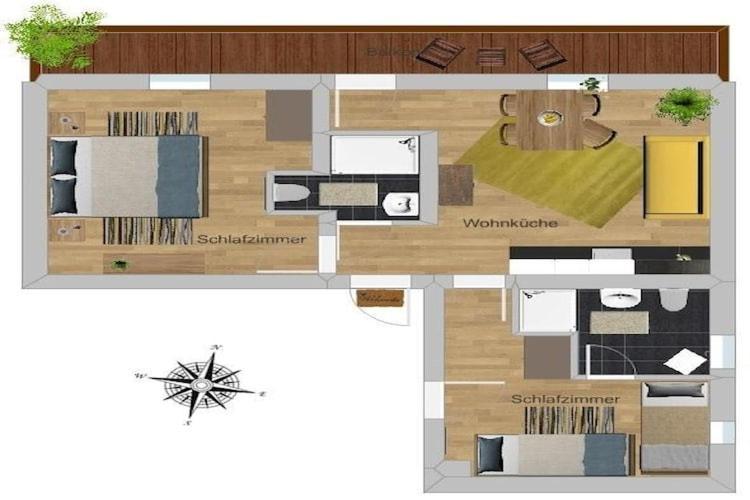 Flat In Krimml With A Balcony Apartment Екстериор снимка